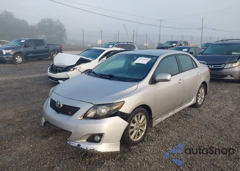 2010 Toyota Corolla S from USA, damaged, VIN 2T1BU4EE5AC470900